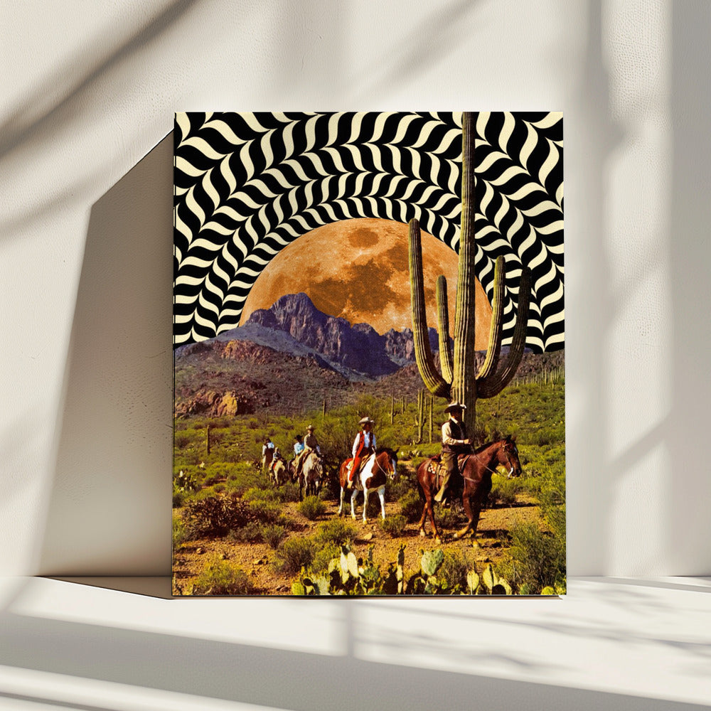 Illusionary Cowboys | Canvas
