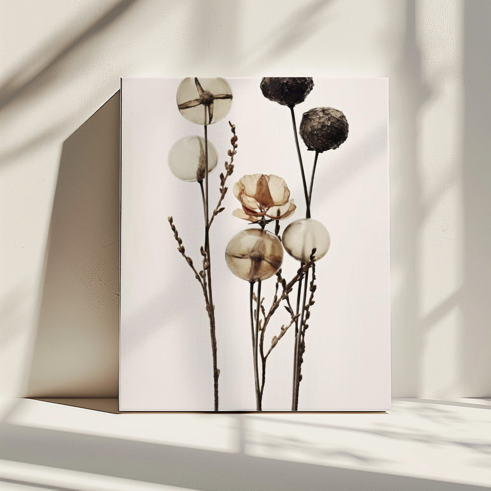 Glass Ball Flowers | Canvas