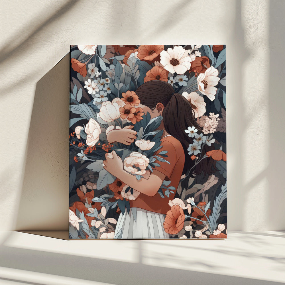 Floral Embrace | Canvas