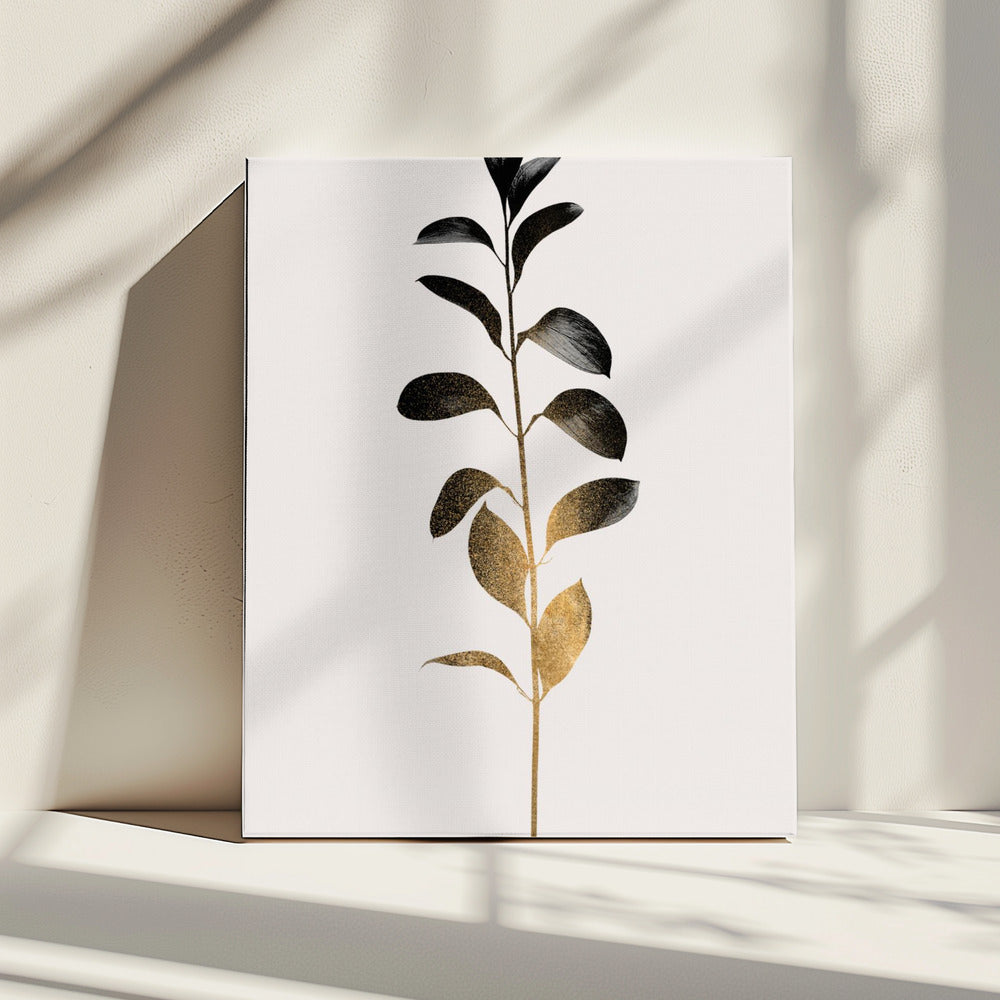 Monochromatica No.9   Dark Gold | Canvas