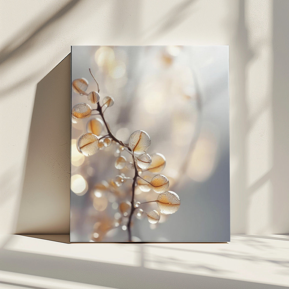 Dewy Petals Shine | Canvas