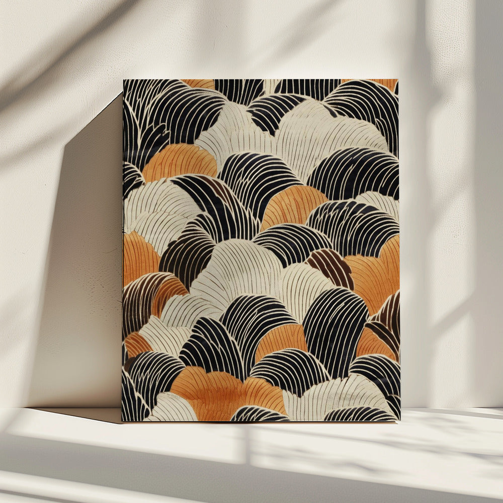 Flowing Wavescape | Canvas