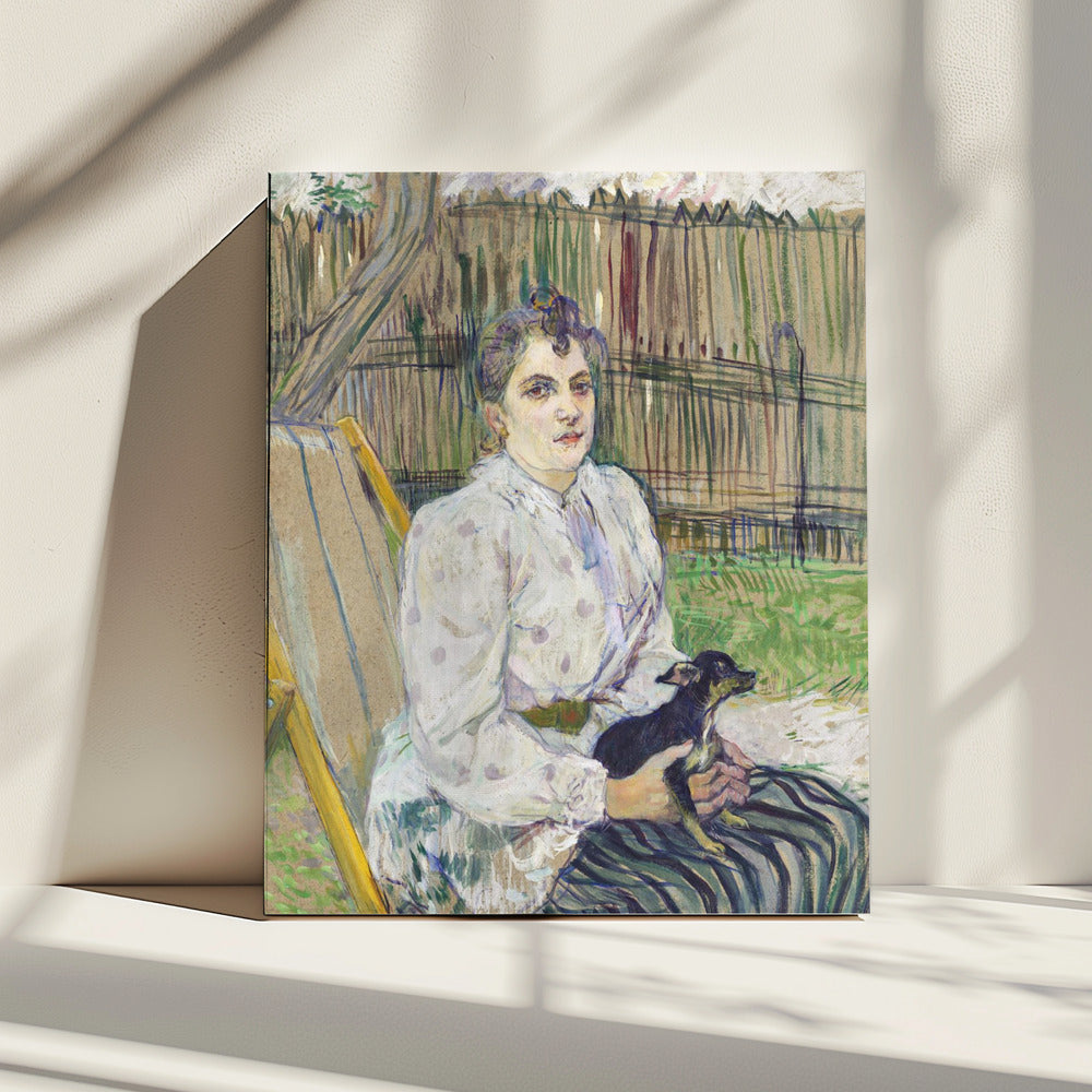 Lady With a Dog (1891) | Canvas