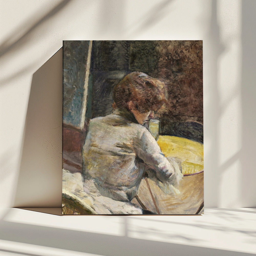 Waiting (ca.1887) | Canvas