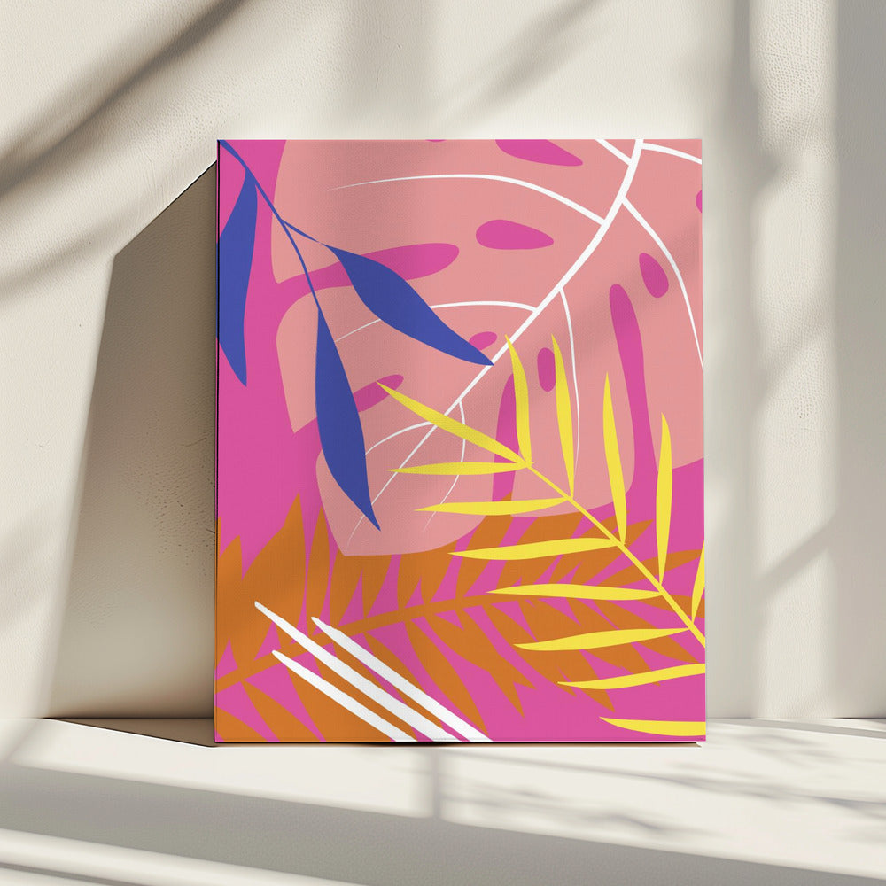 Tropical Leaves | Canvas