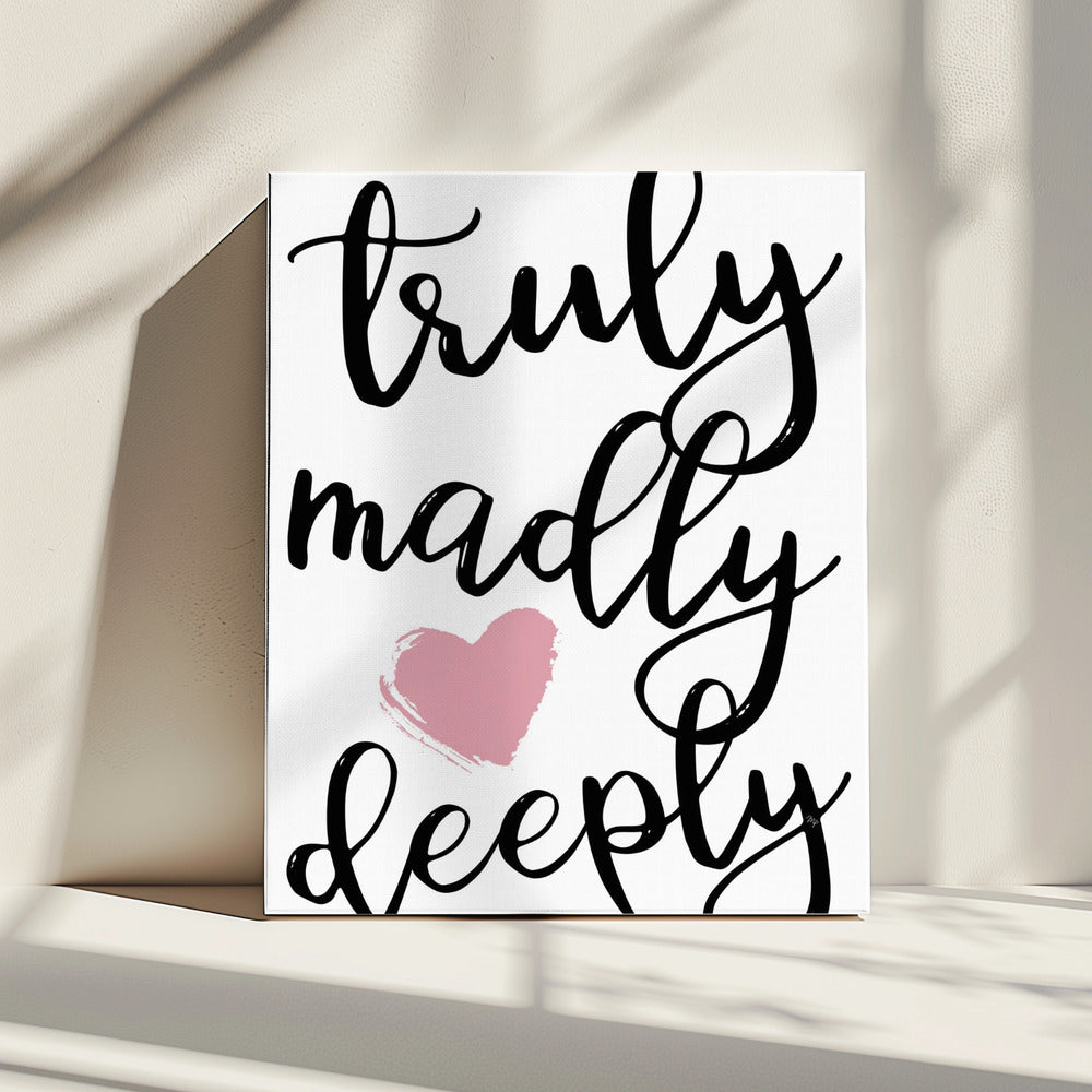 Deep Love Sentiment | Canvas