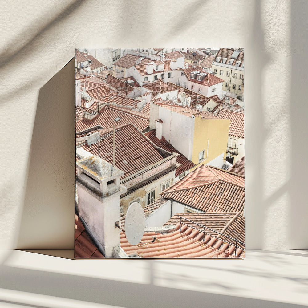 Terracotta Rooftops | Canvas
