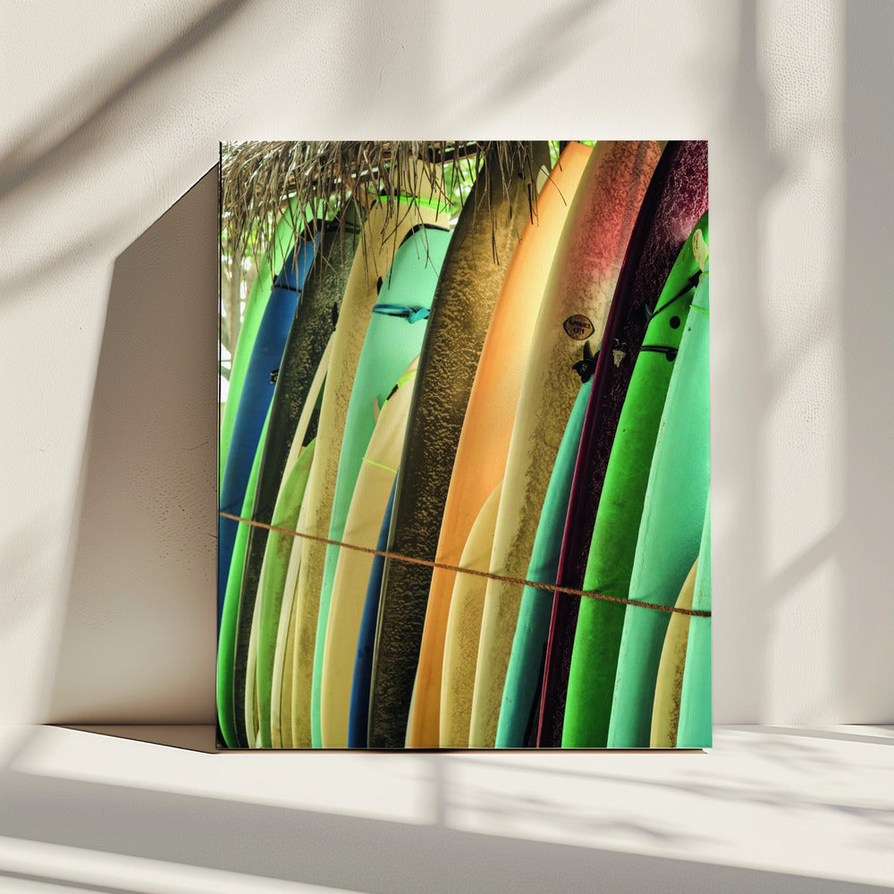 Surfboard Symphony | Canvas