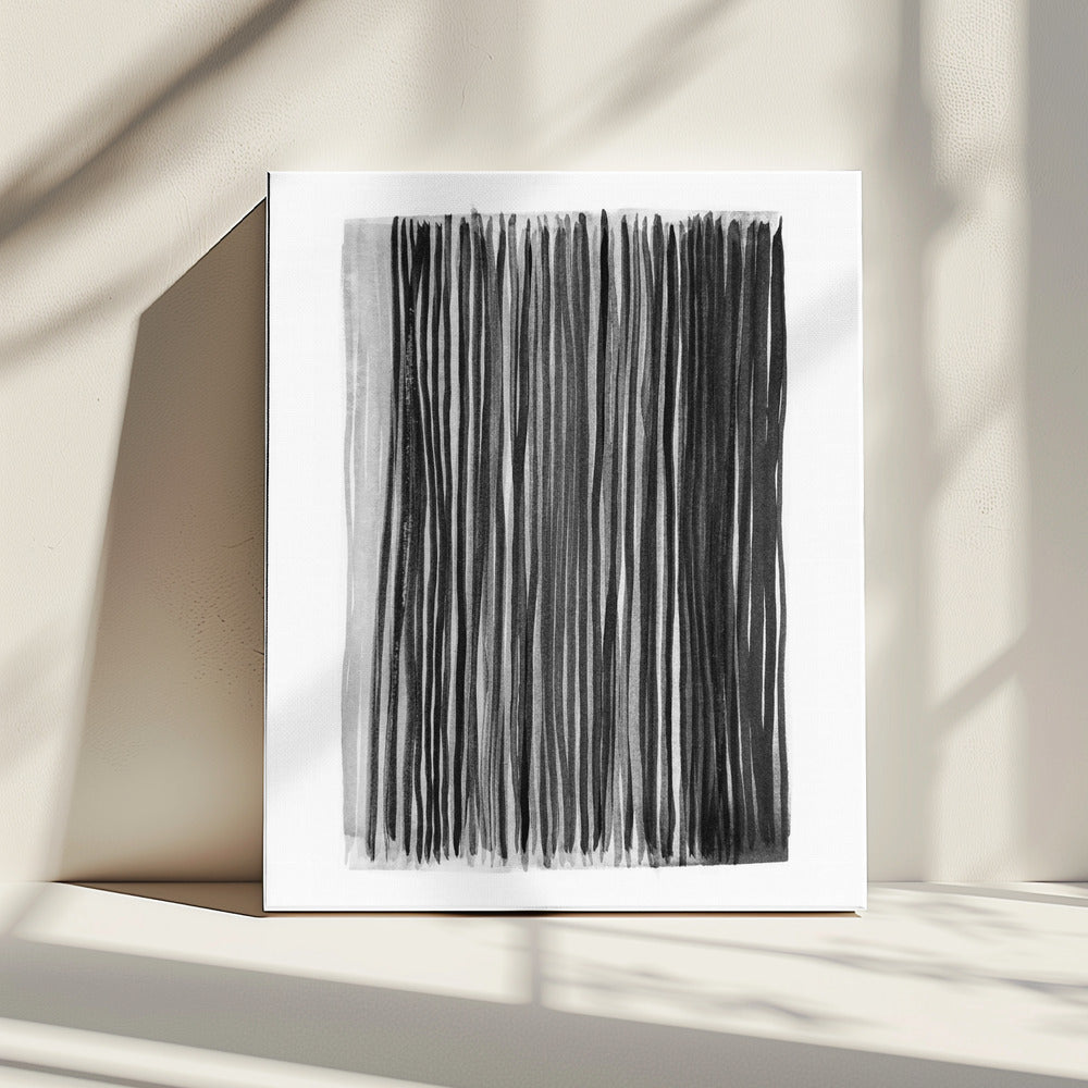Monochrome Stripes | Canvas