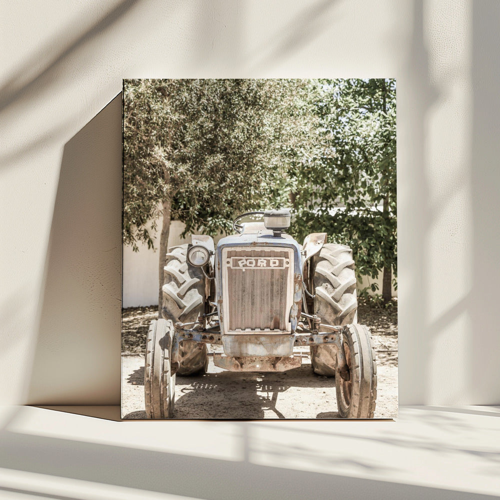 Rugged Tractor Scene | Canvas