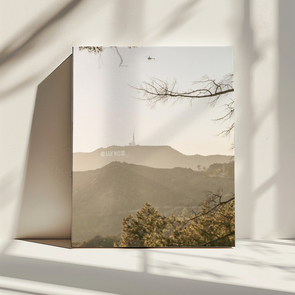 Sunset Over Hollywood | Canvas