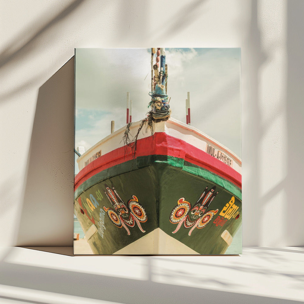 Vibrant Vesselfront | Canvas