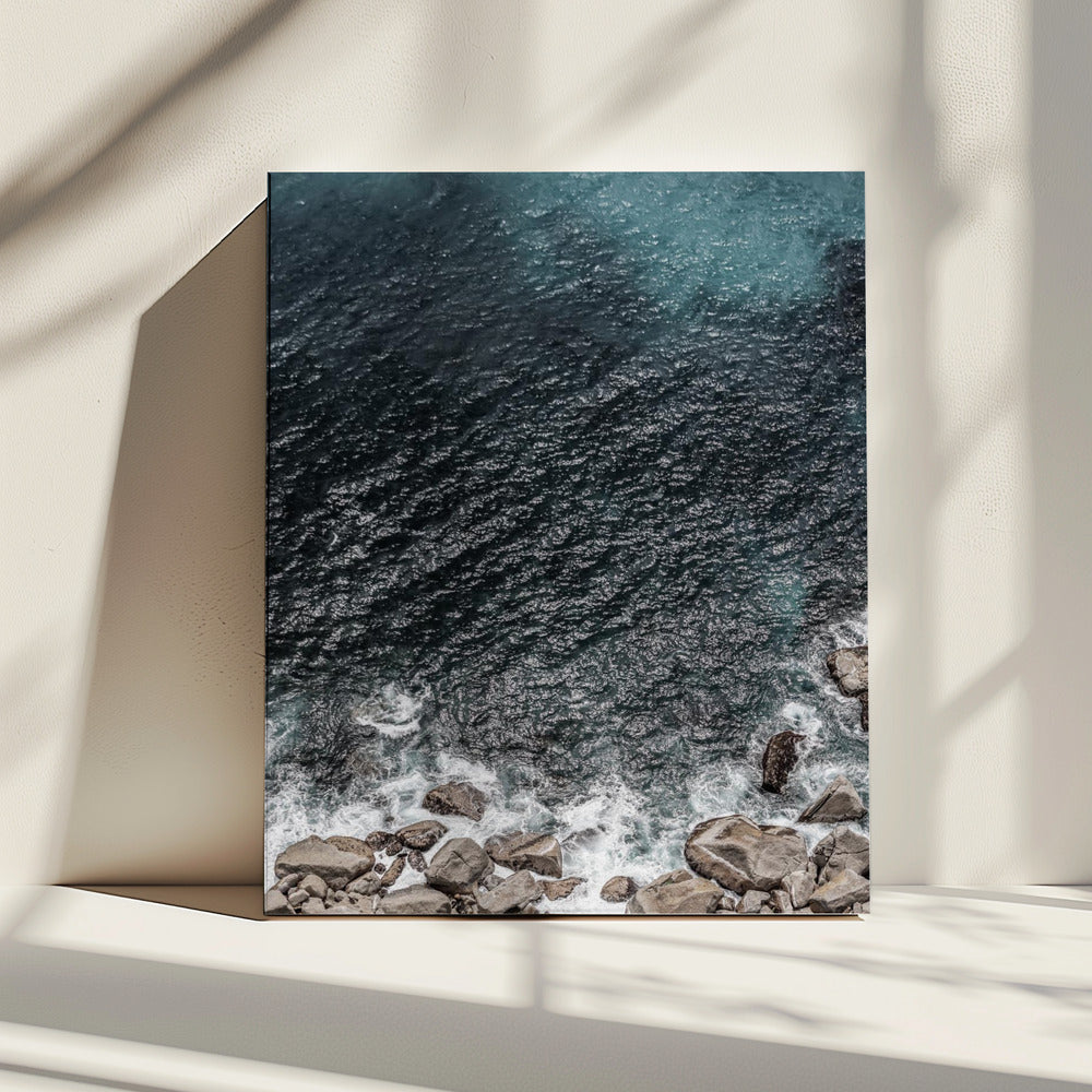 Rocky Coastline Waves | Canvas