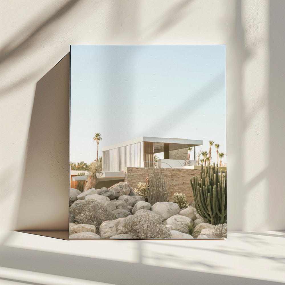 Desert Modern Oasis | Canvas