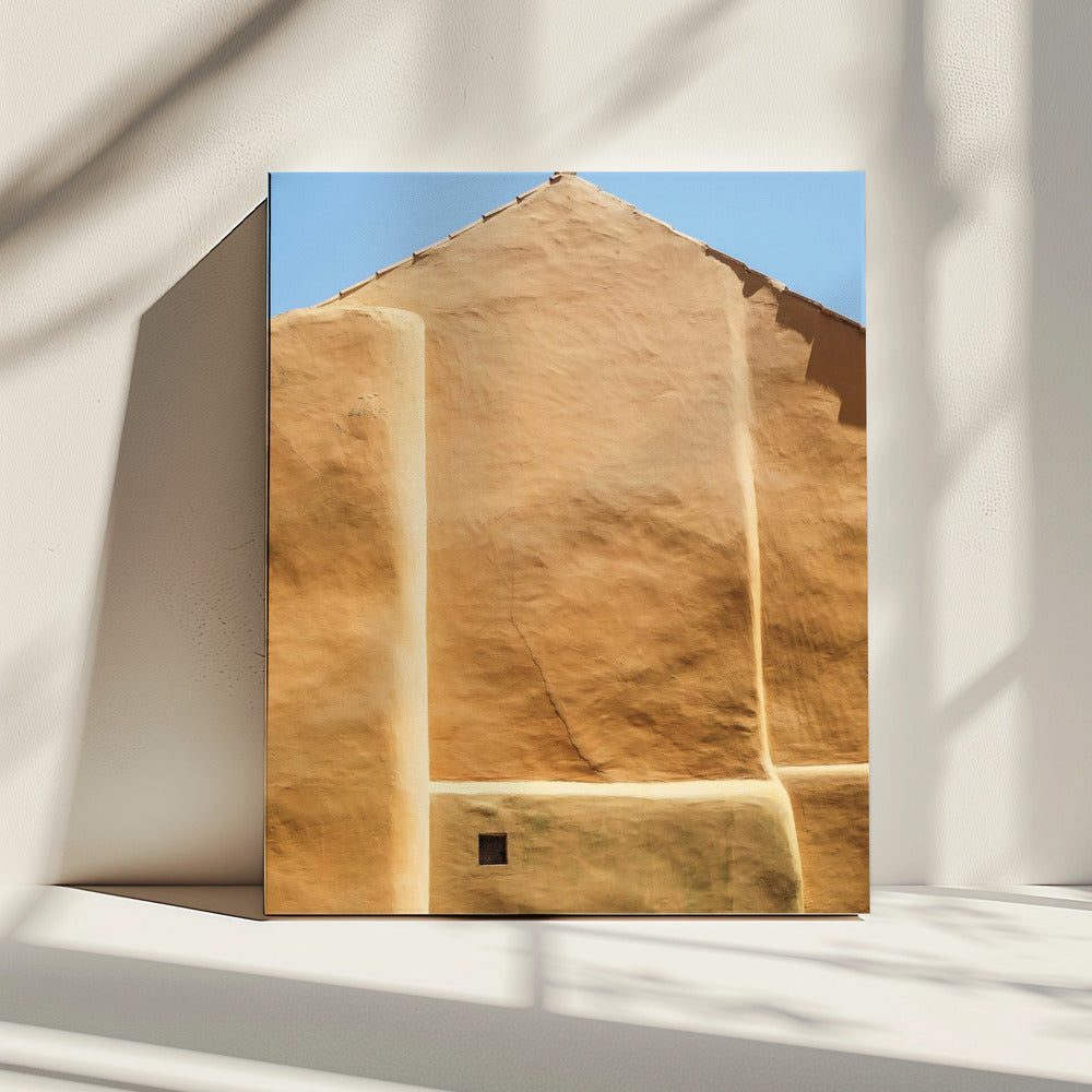 Golden Wall Contours | Canvas