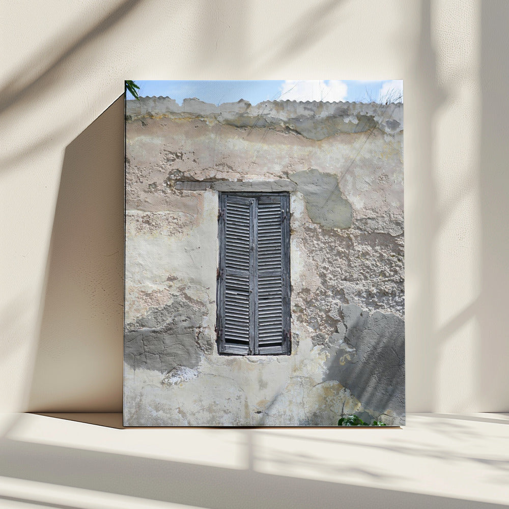 Weathered Shutters | Canvas