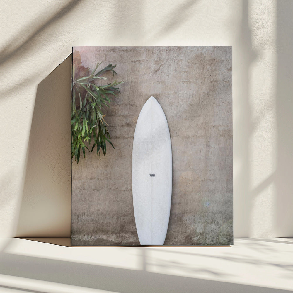 White Surfboard | Canvas