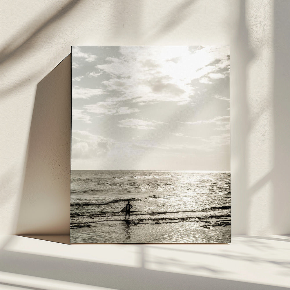 Surfer&#039;s Dawn Peace | Canvas