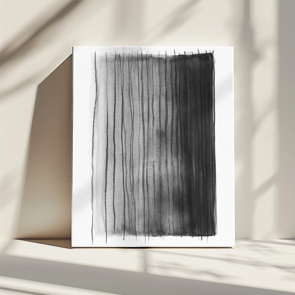 Monochrome Lines | Canvas