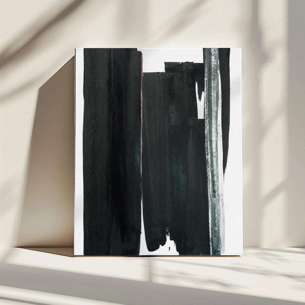 Monochrome Strokes | Canvas