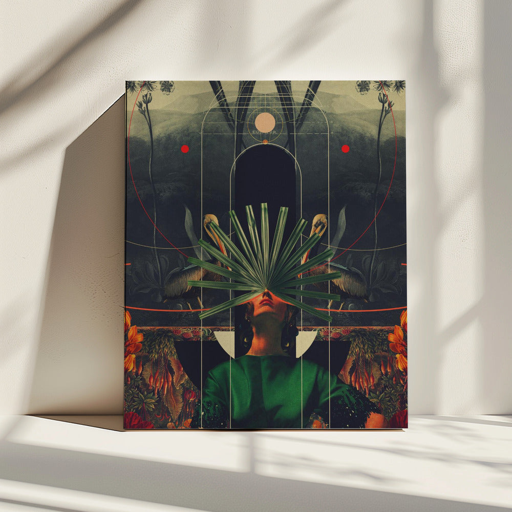 She Saw the Equator | Canvas