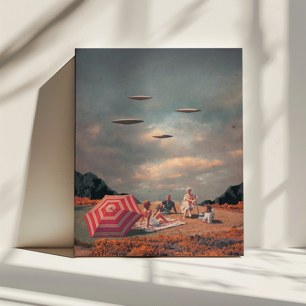 Pretend They Never Came | Canvas