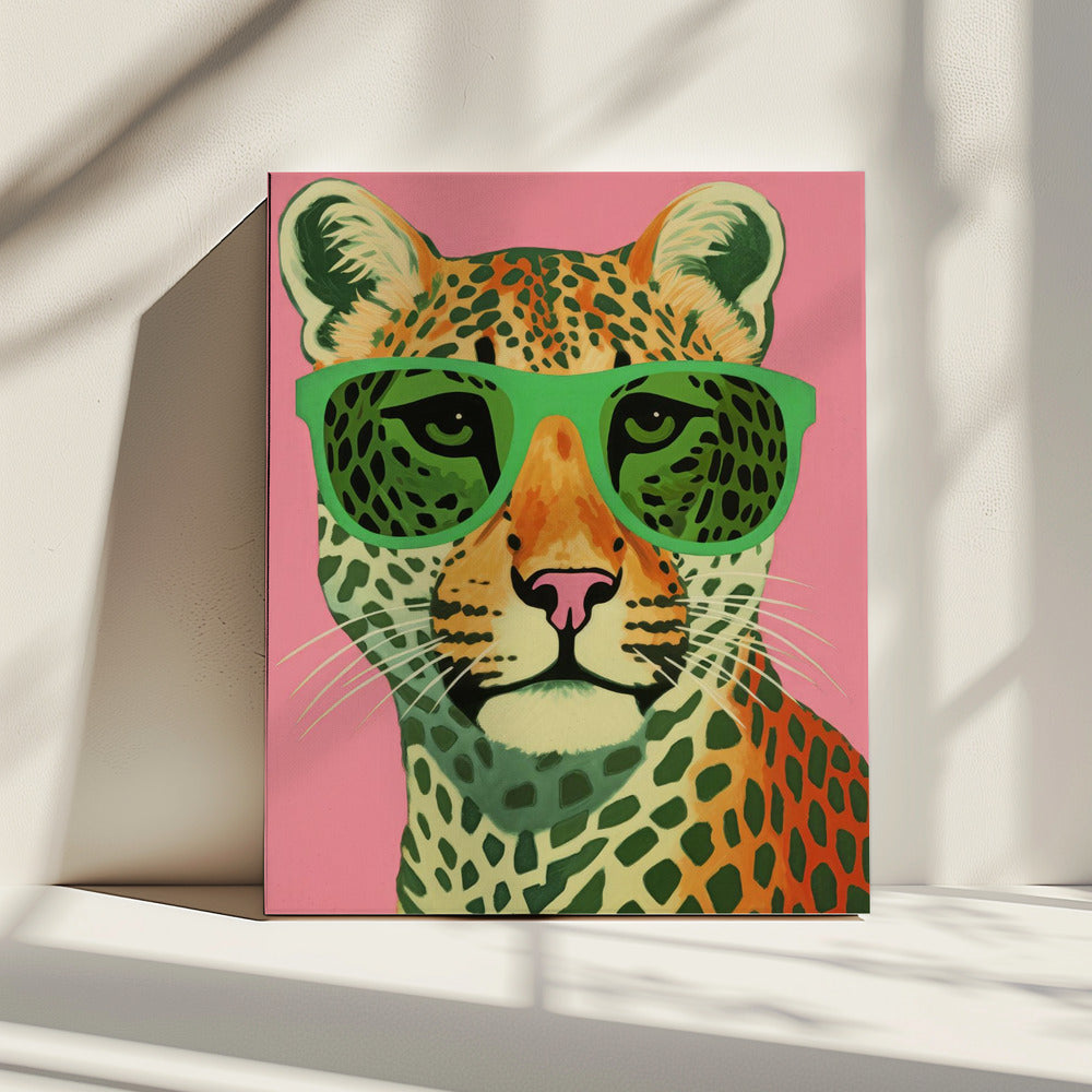 Cool Cat Portrait | Canvas