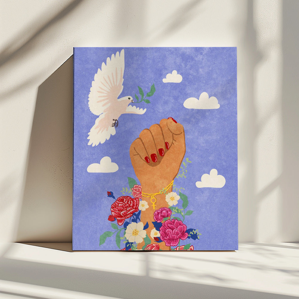 Feminist Fist | Canvas