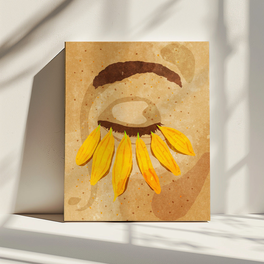 Flower power eye lashes | Canvas