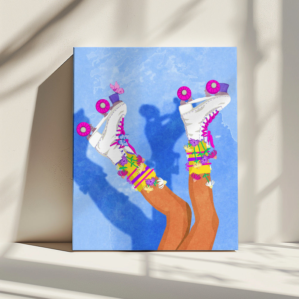 Skate like a Girl | Canvas