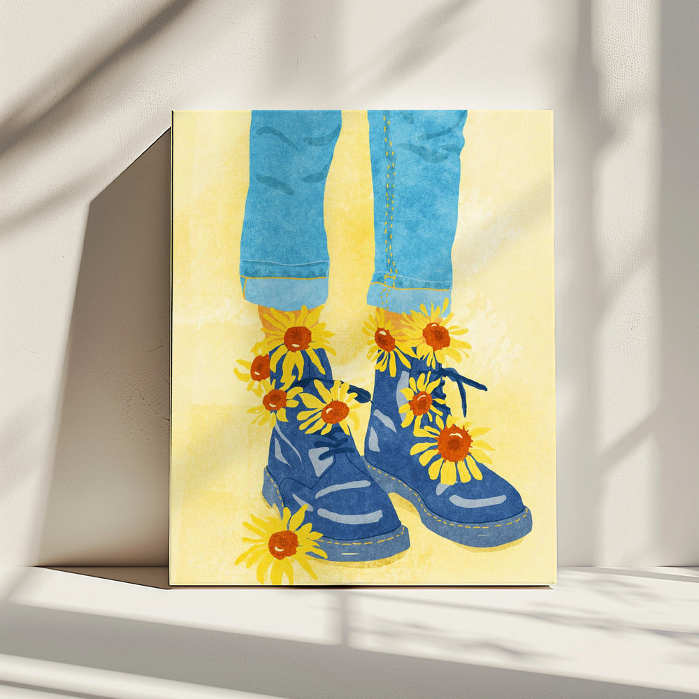 Sunflower Walk | Canvas