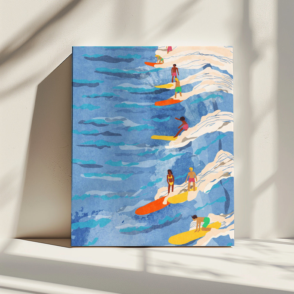 chilled surfing | Canvas
