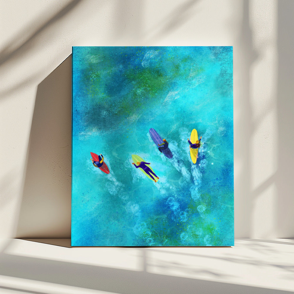 Surfer Dudes | Canvas