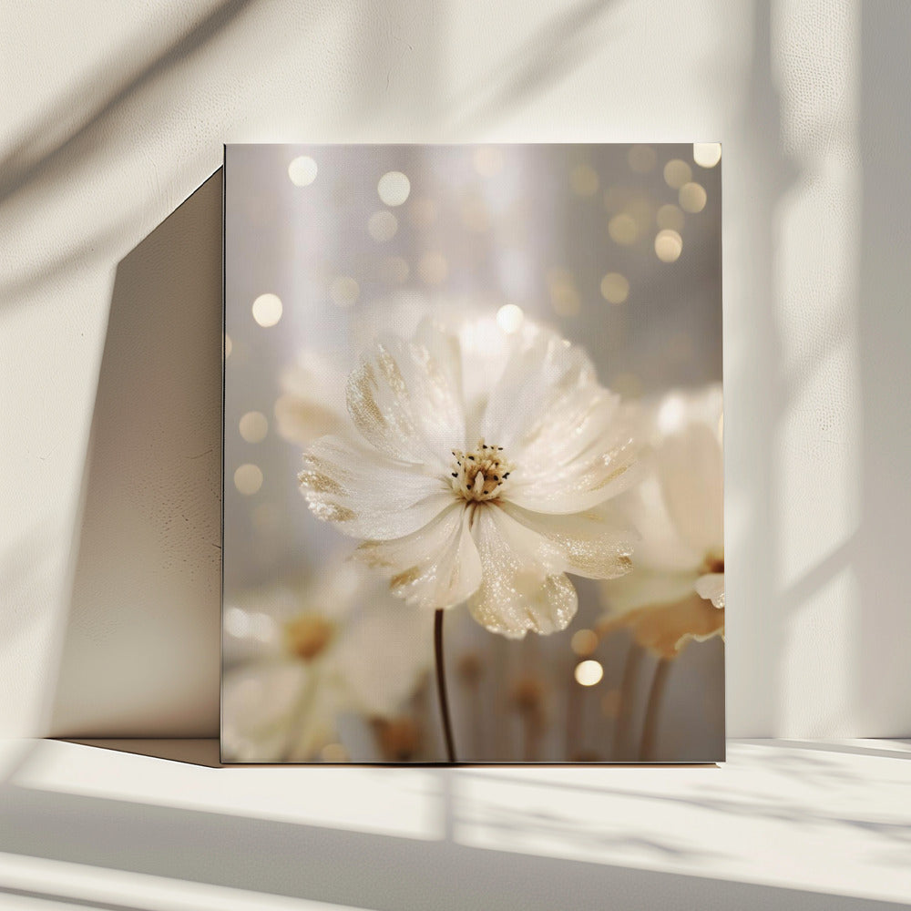 Glittering Petals | Canvas