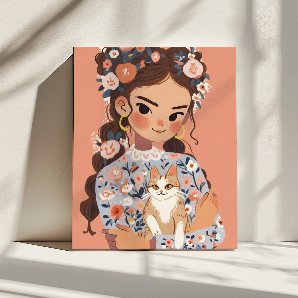 Floral Companion | Canvas