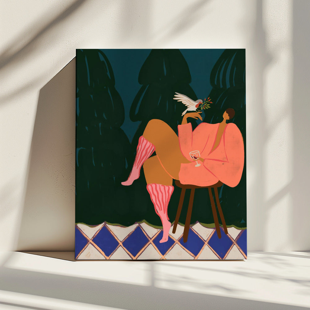 A Lil Birdy Told Me | Canvas