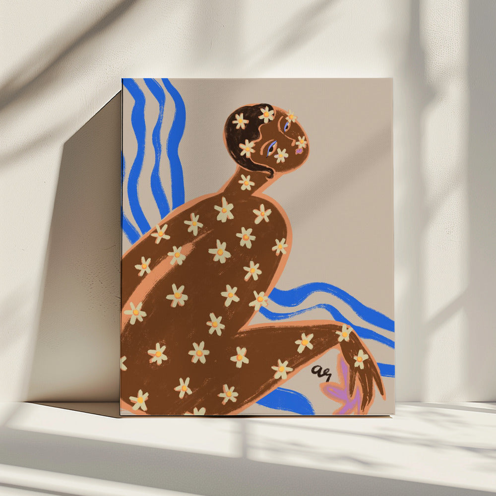 Blooming Daisy | Canvas