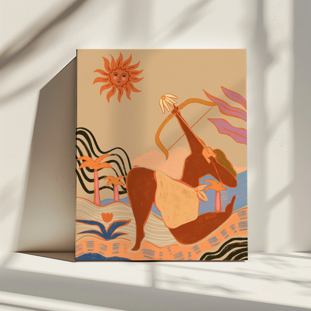 Bow And Arrow | Canvas