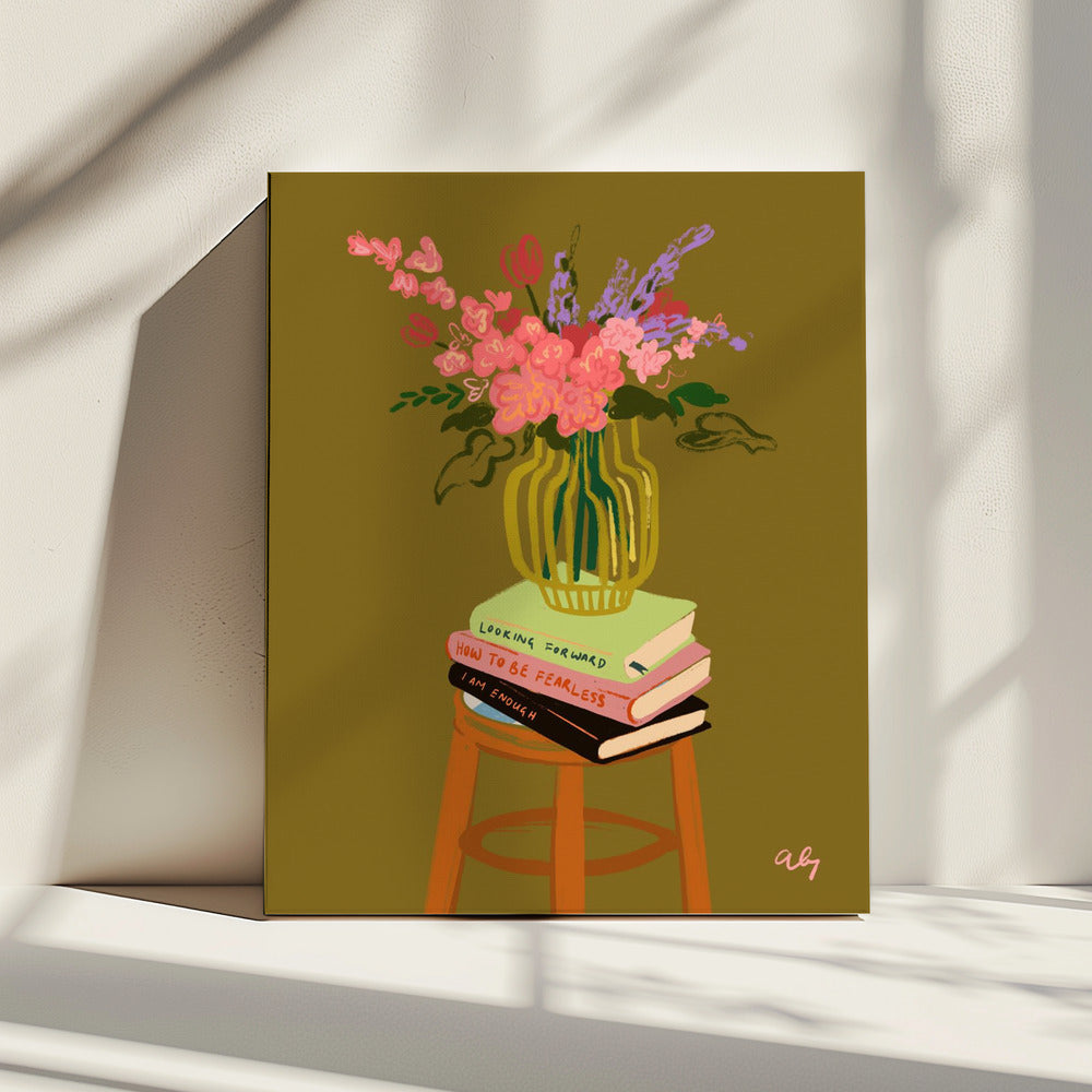Floral Vase | Canvas