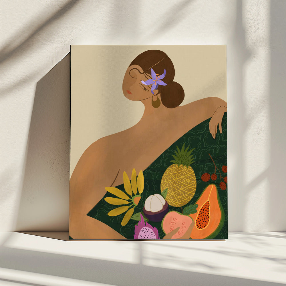 Fruit Seller | Canvas