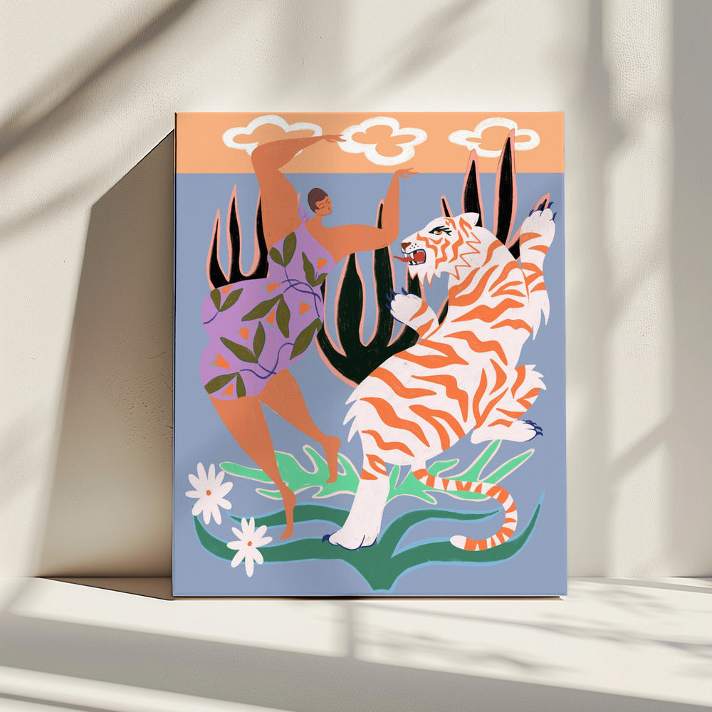 Hello Tiger | Canvas