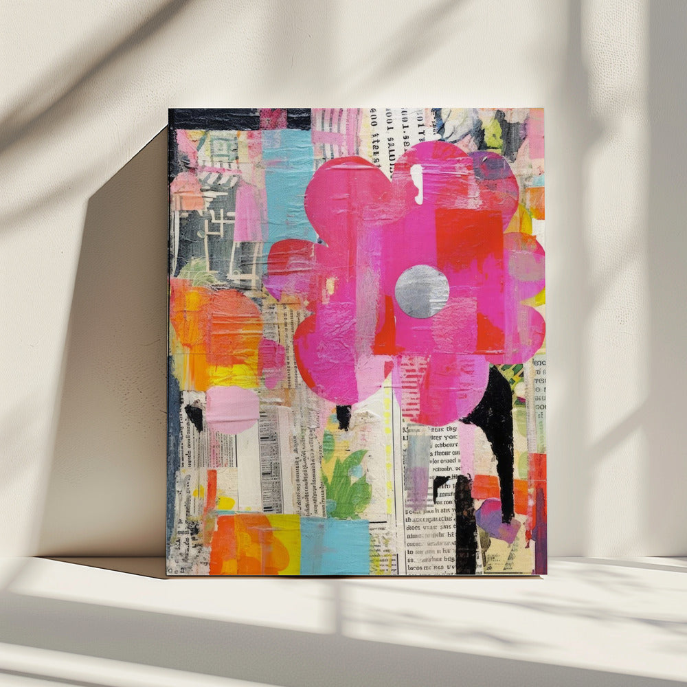 Vibrant Collage Dream | Canvas