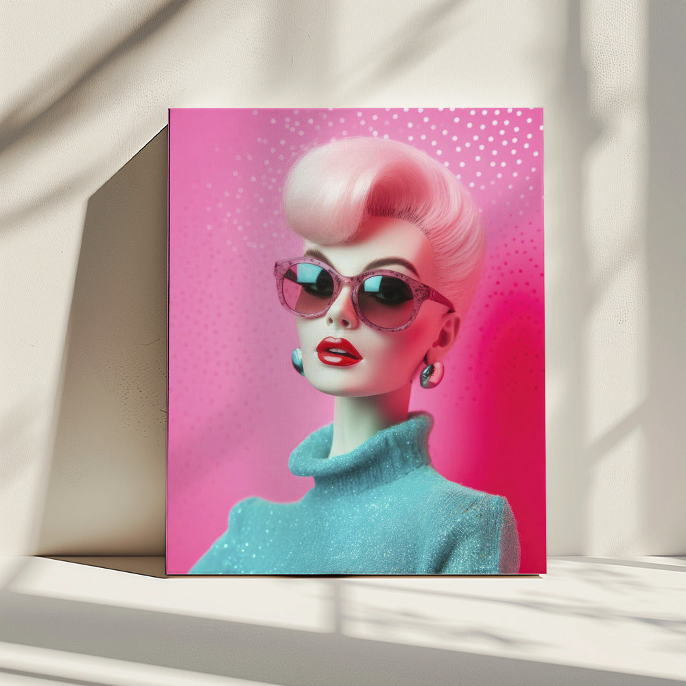 Retro Glamour Shine | Canvas