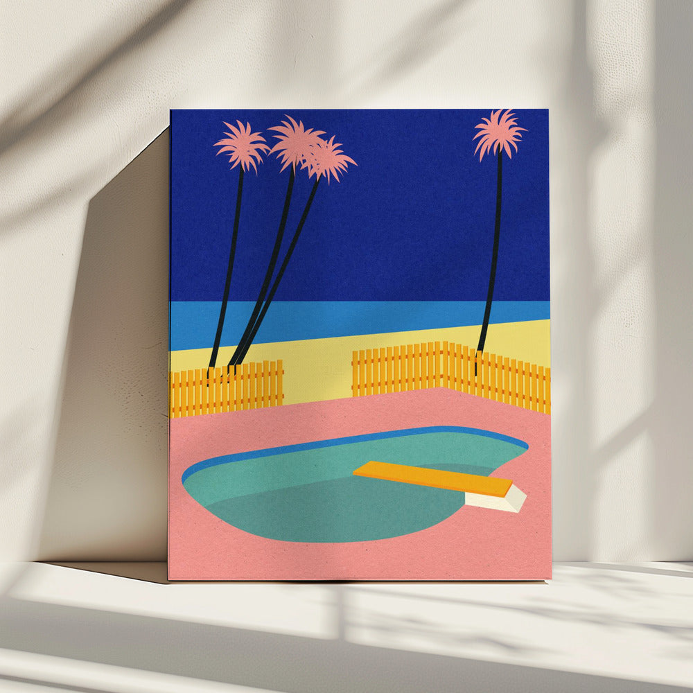Malibu Beach | Canvas