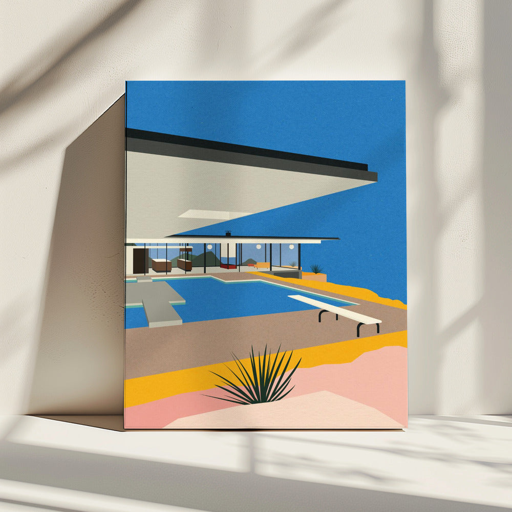 La Stahl House | Canvas