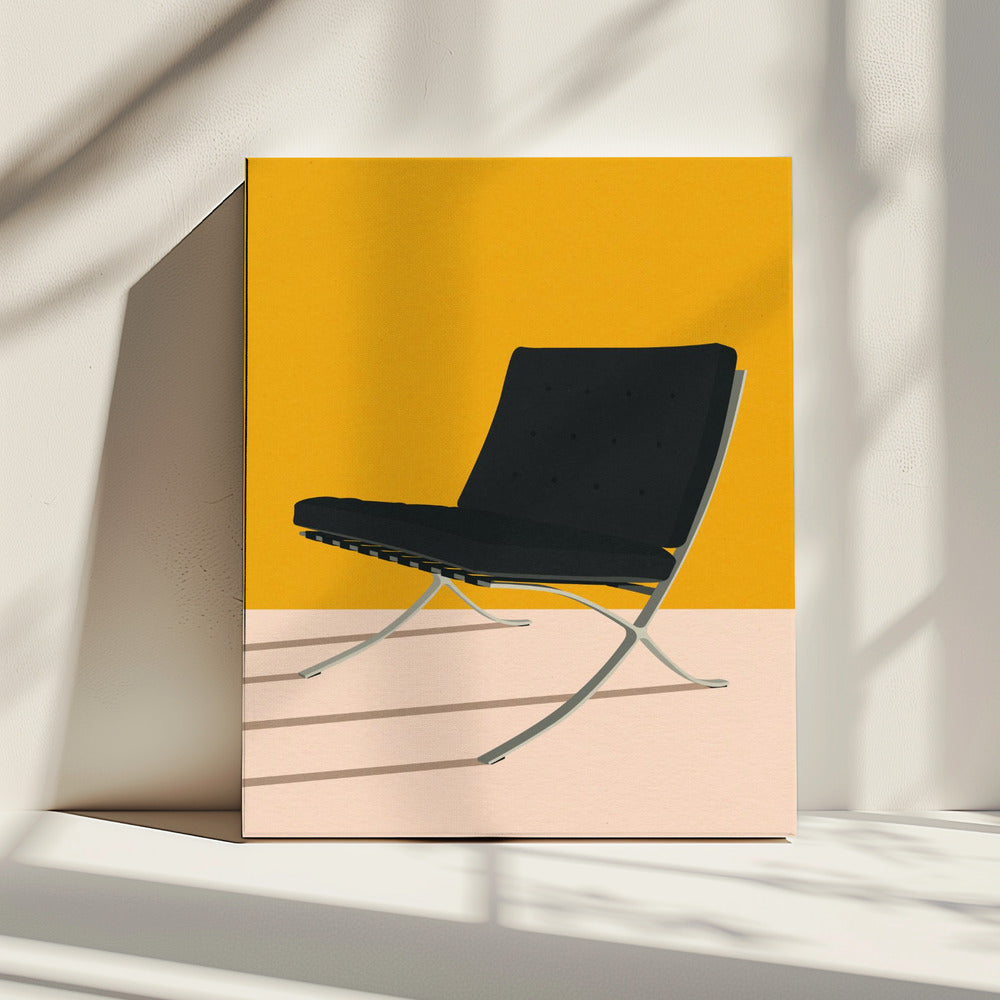 Barcelona Chair By Mies Van Der Rohe | Canvas