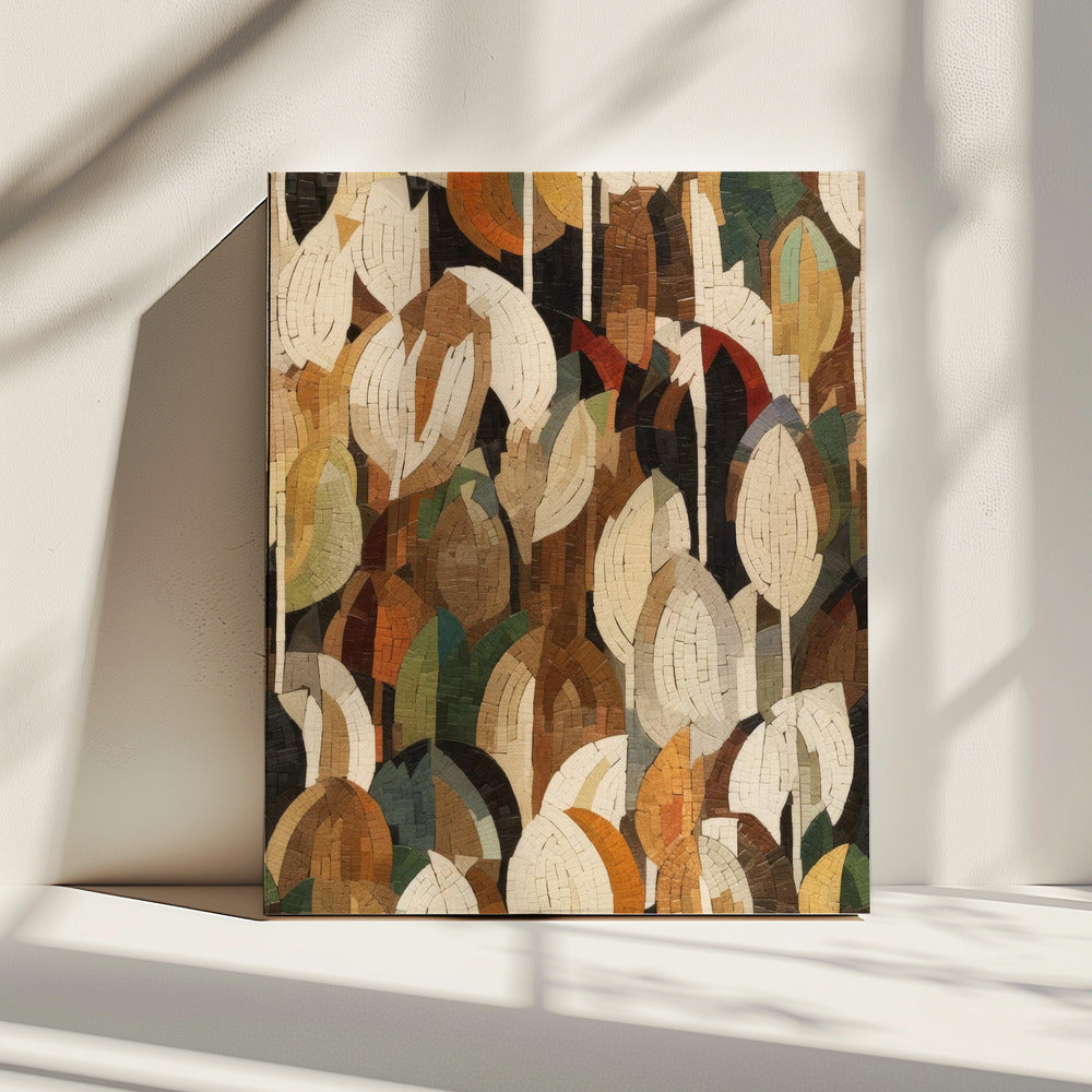 Mosaic Forest Vibrance | Canvas
