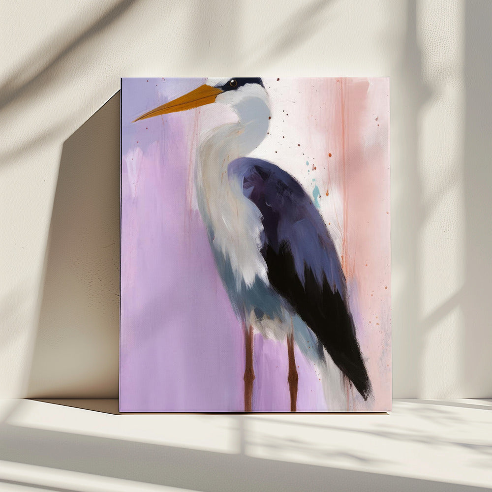 Heron Serenity | Canvas
