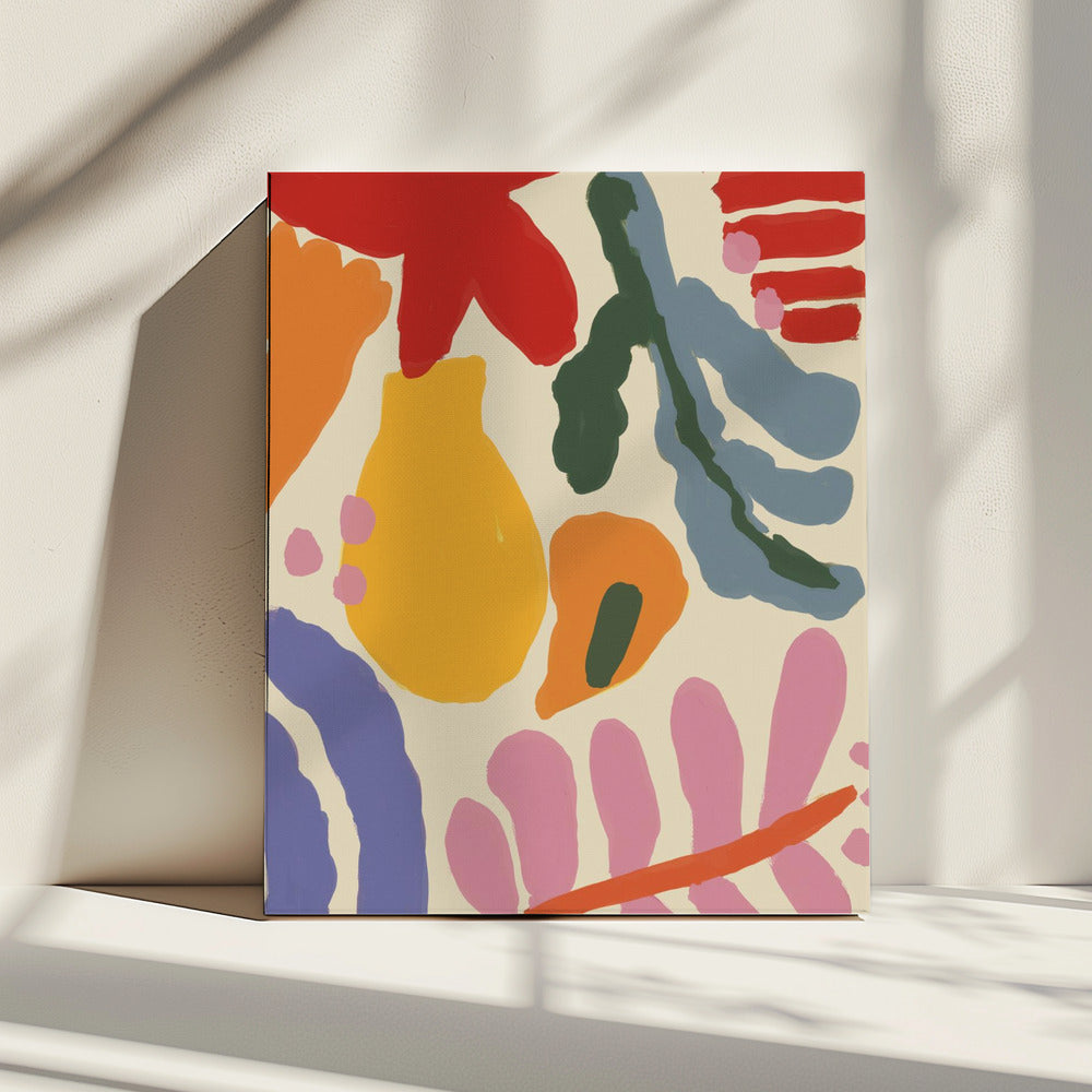 Vibrant Forms | Canvas