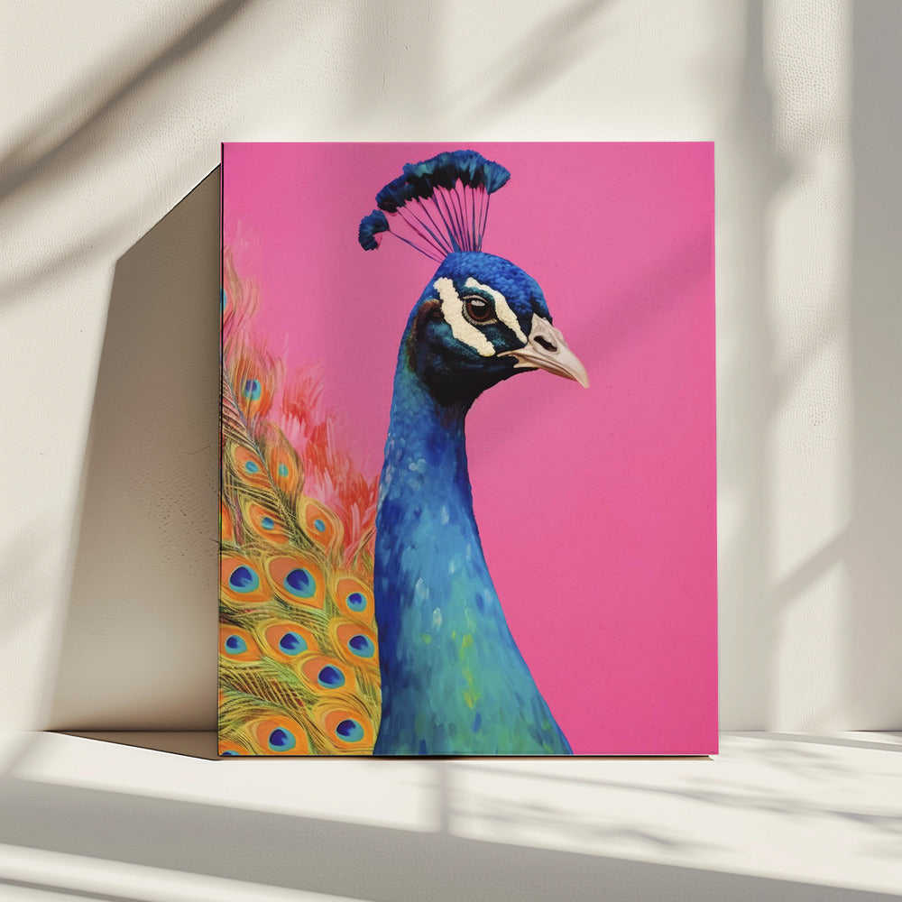 Peacock&#039;s Vibrance | Canvas